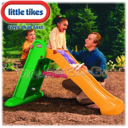 Little Tikes 4263 Детска пързалка Green/Orange